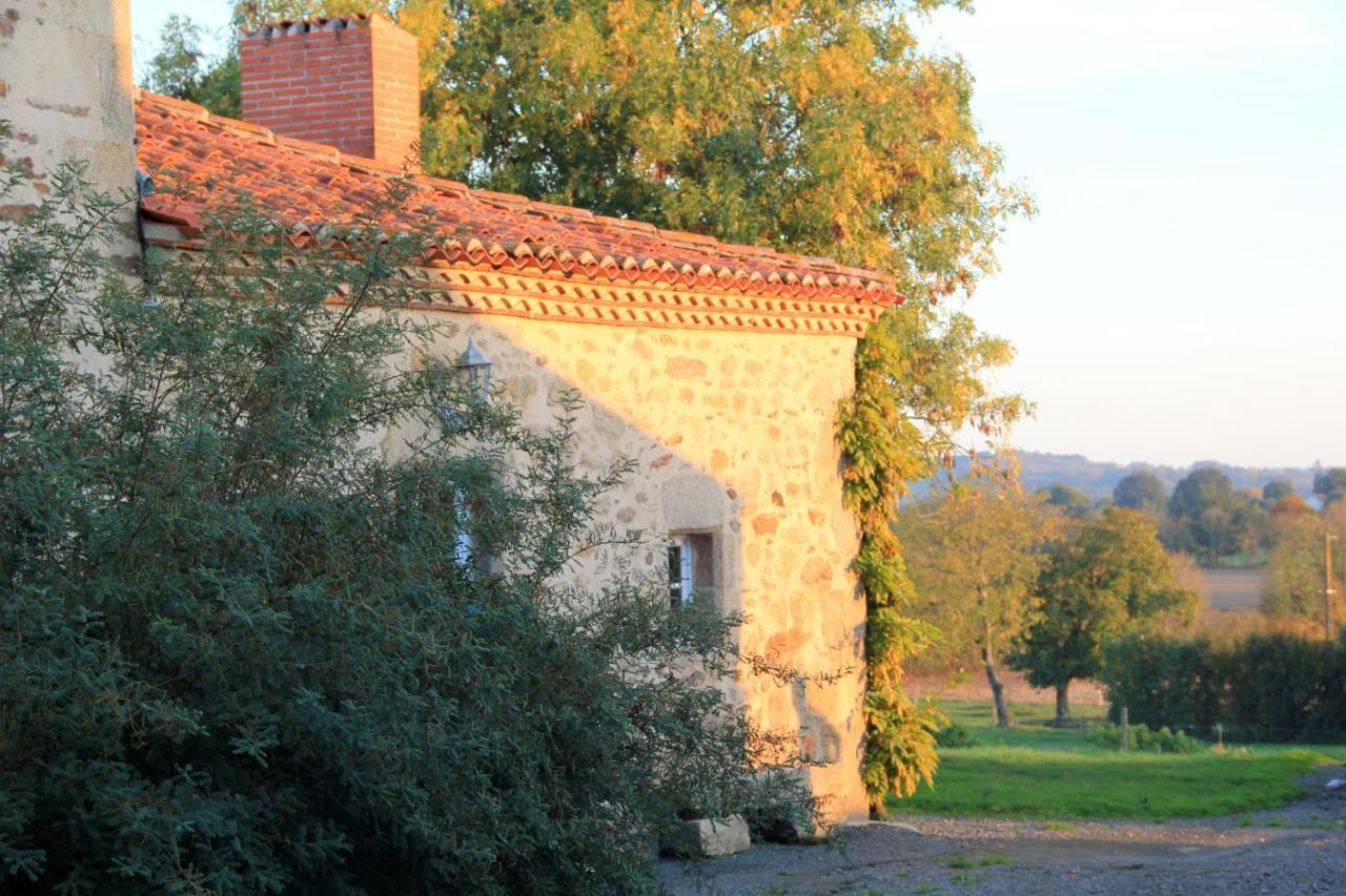 Les Chambres D'Hotes De La Metairie Du Bourg Les Herbiers Bagian luar foto